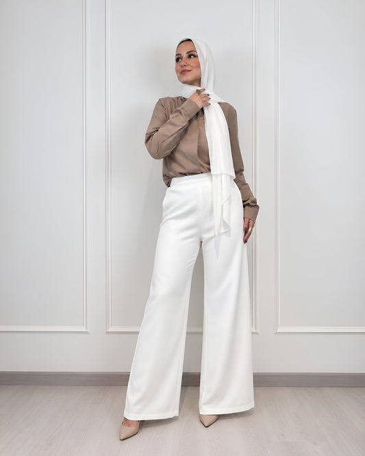 Classic Wide-Leg Pants