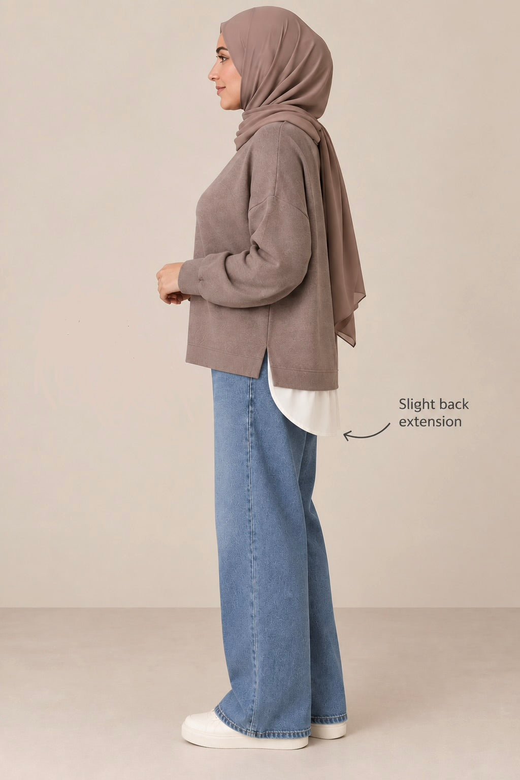 Back Shirt Extender-Front Tie