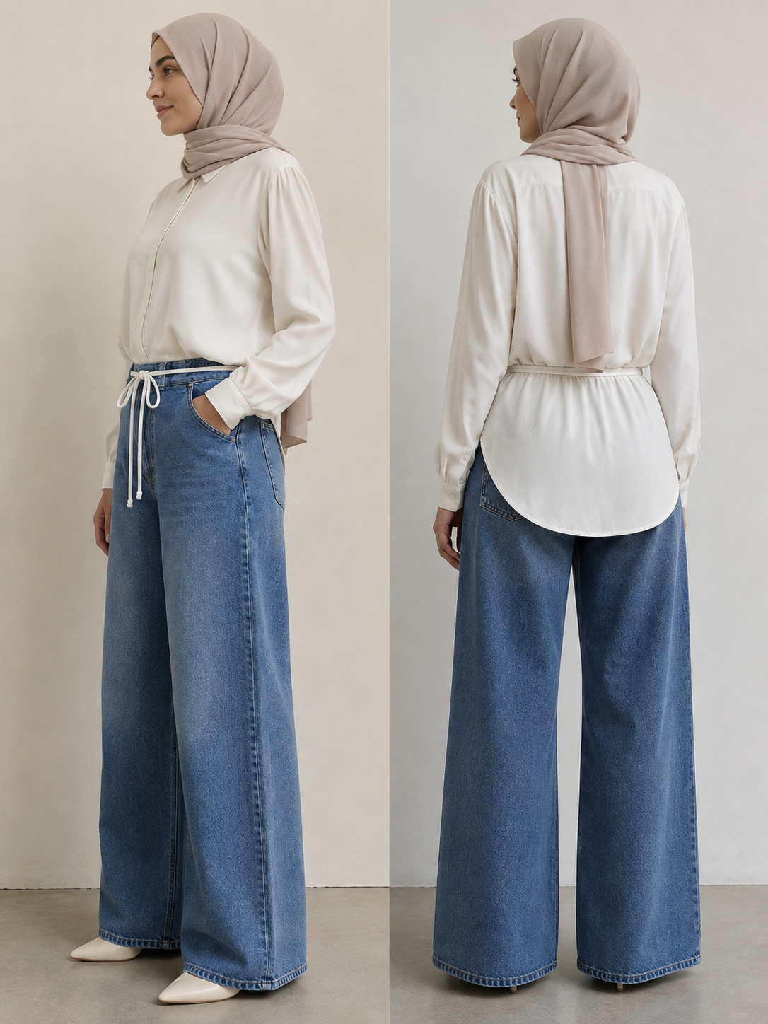 Back Shirt Extender-Front Tie