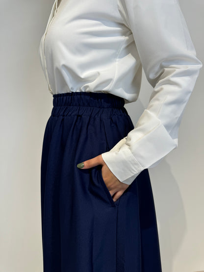 Crepe Cloche Skirt