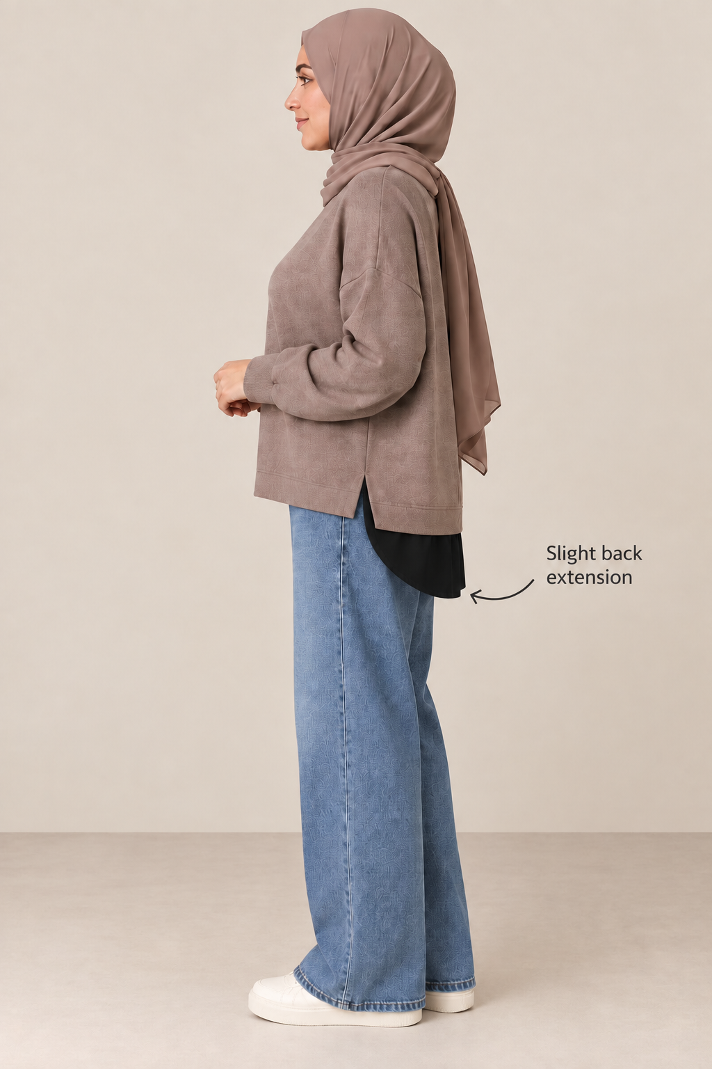 Back Shirt Extender-Front Tie