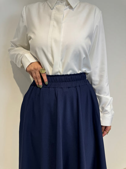Crepe Cloche Skirt