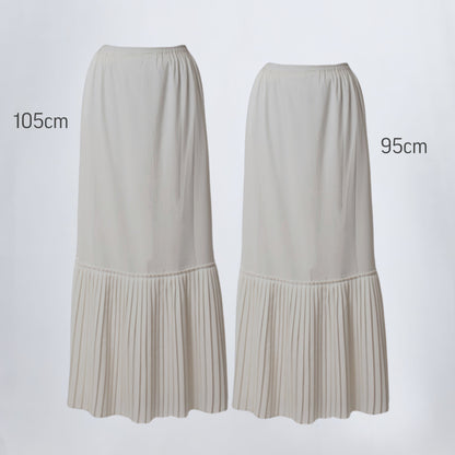 Pleated-Extender Skirt