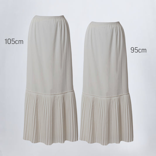Pleated-Extender Skirt
