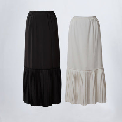Pleated-Extender Skirt